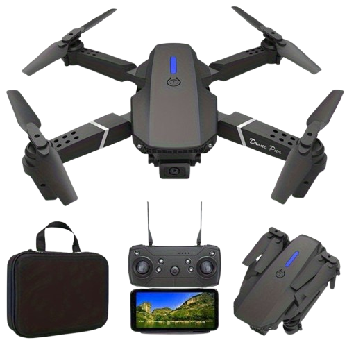 🚀 Drone E88 PRO – Cámara HD Dual + WIFI 📷 | Entrega GRATIS y Pago al Recibir