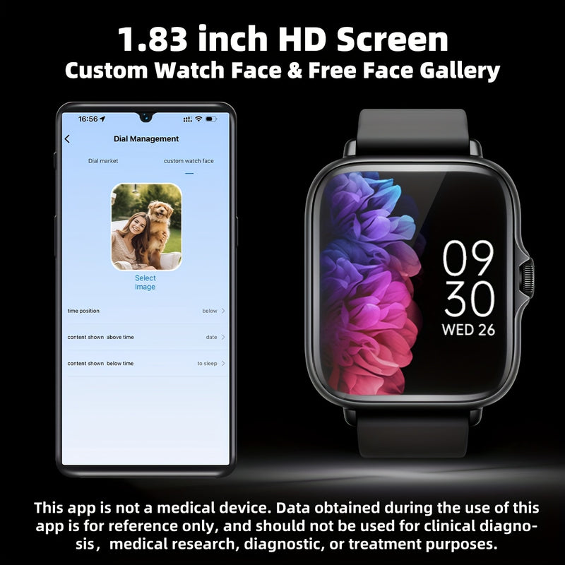 ⌚ Reloj Inteligente Deportivo 4,65” – Llamadas, Mensajes y Monitoreo de Salud | Entrega GRATIS 💵 Pago al Recibir