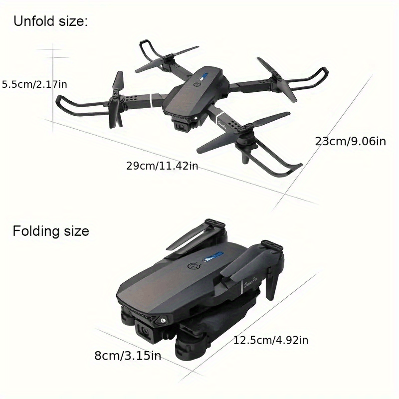 🚀 Drone E88 PRO – Cámara HD Dual + WIFI 📷 | Entrega GRATIS y Pago al Recibir