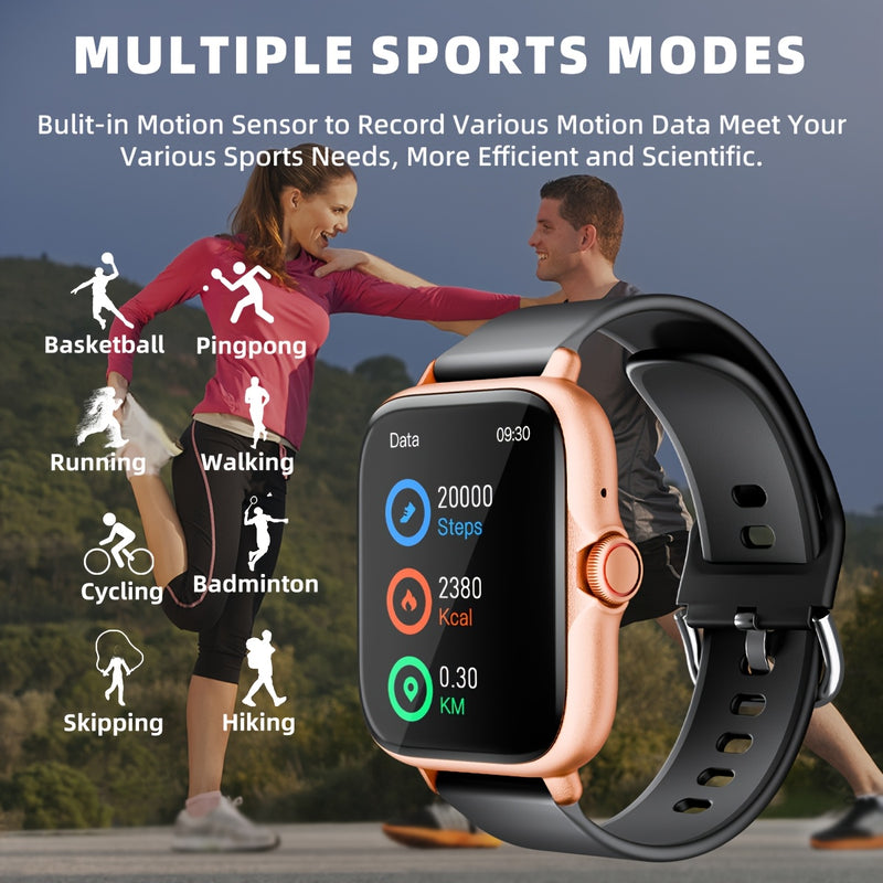 ⌚ Reloj Inteligente Deportivo 4,65” – Llamadas, Mensajes y Monitoreo de Salud | Entrega GRATIS 💵 Pago al Recibir