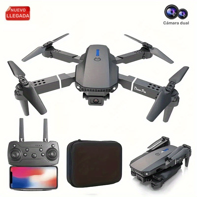🚀 Drone E88 PRO – Cámara HD Dual + WIFI 📷 | Entrega GRATIS y Pago al Recibir